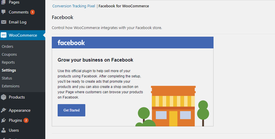 facebook for woocommerce plugin